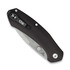 Case Cutlery Black Anodized Aluminum 折り畳みナイフ 36550