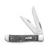 Case Cutlery Gray Birdseye Maple Smooth Mini Trapper pocket knife 11011