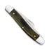 Case Cutlery Black/Green/Natural Canvas Micarta Smooth Medium Stockman pocket knife 23471