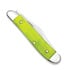 Pocket knife Case Cutlery Green Apple Bone Smooth Peanut 53033