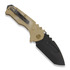 Navalha Medford Scout M/P, D2 PVD Tanto Blade, Coyote G10