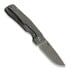 Kunwu Knives TAO II - Diamond Texture Ti - Satin foldekniv