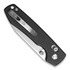 Vosteed Raccoon Crossbar - Micarta Black - Satin Drop sklopivi nož