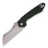 Vosteed Gator Linerlock - Micarta Green - S/W Wharncliffe folding knife