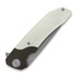 Maxace Goliath folding knife, White G10