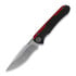 Maxace Kestrel סכין מתקפלת, Aluminum Black G10