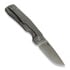 Kunwu Knives TAO II - Orange Peel Texture Ti - Satin összecsukható kés