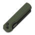Arcform Slimfoot Auto - OD Green Anodize / Black Coated folding knife