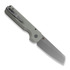 Arcform Slimfoot Auto - Gray Anodize / Stonewash סכין מתקפלת