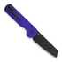 Arcform Slimfoot Auto - Purple Anodize / Black Coated 折り畳みナイフ