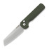 Arcform Slimfoot Auto - OD Green Anodize / Stonewash 折り畳みナイフ