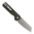 Arcform Slimfoot Auto - OD Green Anodize / Stonewash סכין מתקפלת