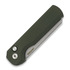 Arcform Slimfoot Auto - OD Green Anodize / Stonewash folding knife