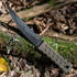 Williams Blade Design SZT002 Shobu Zukuri Tanto 5.7" סכין, V4E, green micarta