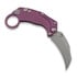Reate EXO-K Stonewash folding knife, purple