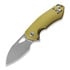 GiantMouse ACE Riv Liner lock folding knife, brass