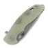 Hinderer 3.5 XM-18 Spanto Tri-Way Stonewash Bronze Translucent Green folding knife