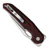 Складной нож Vosteed Thunderbird Trek Lock - G-10 Topo Red - Satin Tanto