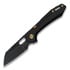Складной нож Vosteed RSKAOS Top Linerlock - Titanium B/W - Black Sheepsfoot