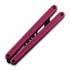 Glidr Arctic 2 Tumbled balisong trainer, Flamingo Pink