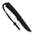 ANV Knives P200 Sleipner kés, Black/Black Leather