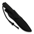 Cuțit ANV Knives P200 Sleipner, Black/Black Leather