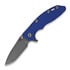 Hinderer 3.0 XM-18 Spanto Tri-Way Working Finish Blue G10 vouwmes