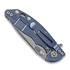 Сгъваем нож Hinderer 3.0 XM-18 Spanto Tri-Way Stonewash Blue Translucent Green G10