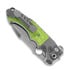 Andre de Villiers Mini Alpha-s összecsukható kés, Green Fragged G10