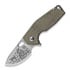 Fox Suru Micarta Lamnia Exclusive folding knife, Frog FX-526MIOD-JP