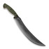 Work Tuff Gear Atayal XL survival knife, Kurouchi Finish, ODG+Orange Liner Gator Grip (Non-Choil)