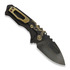 Medford Genesis T folding knife, S45VN DLC DP "Ghosted Laurel Leaf"