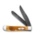 Case Cutlery - Trapper Damascus, Second Cut Jig Burnt Goldenrod