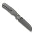 Kunwu Knives Chad - Orange Peel Texture Ti - Greywash sklopivi nož