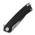 ANV Knives Z100 BB Plain edge folding knife, GRN, black