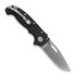 Demko Knives MG AD20S Clip Point 20CV G10 折り畳みナイフ, black