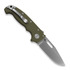 Demko Knives MG AD20S Clip Point 20CV G10 Taschenmesser, od green