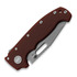 Demko Knives MG AD20S Clip Point 20CV G10 folding knife, red