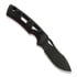 Fobos Knives Tier1-Mini Mini mes, G10 Black - Red Liner, zwart