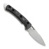 Faca Fobos Knives Cacula, G10 Black - Grey Liners