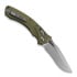 Microtech Amphibian folding knife, stonewashed, fluted od green G10 137RL-10FLGTOD