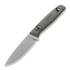 TRC Knives Classic Freedom FFG M390 satin kniv, black micarta red liner