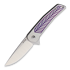 Coltello pieghevole Alliance Designs Scout Framelock, porpora