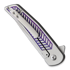 Coltello pieghevole Alliance Designs Scout Framelock, porpora