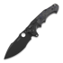 Andre de Villiers Alpha sulankstomas peilis, Black/Blueshred
