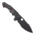 Andre de Villiers Alpha folding knife, Black/Redshred