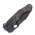 Andre de Villiers Alpha folding knife, Black/Redshred