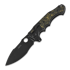 Coltello pieghevole Andre de Villiers Alpha, black with copper shred