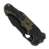 Andre de Villiers Alpha sulankstomas peilis, black with copper shred