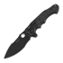 Andre de Villiers Alpha kääntöveitsi, black with marble CF